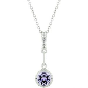 Lavender Drop Pendant